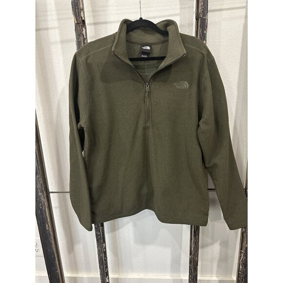 The North Face Other - The North Face men's half-zip pullover in olive green